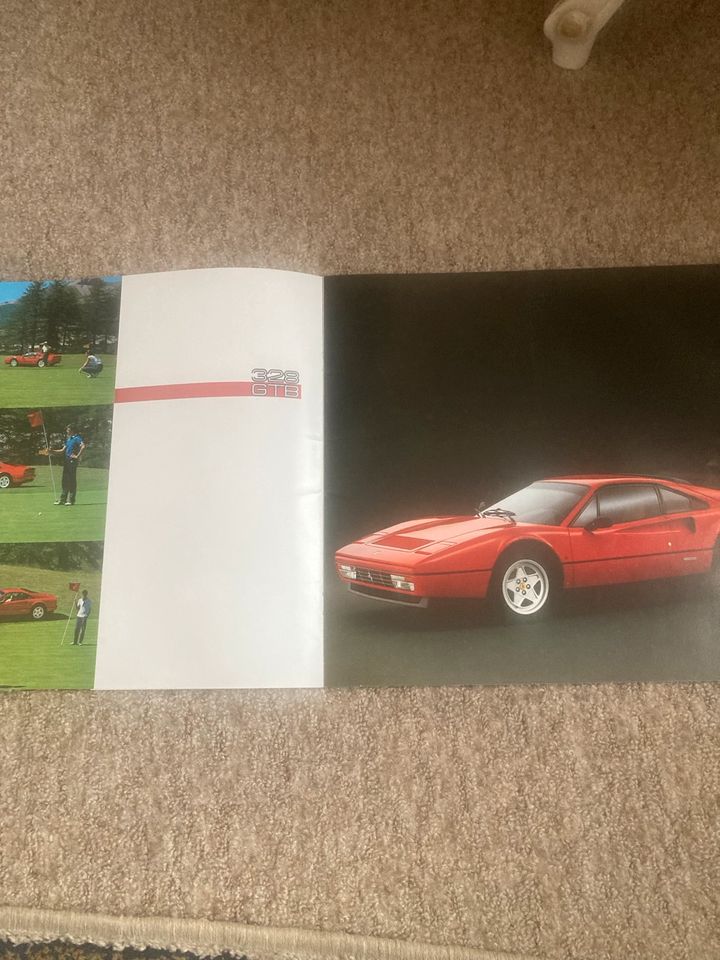 FERRARI 328 GTB Prospekt in Bad Oeynhausen