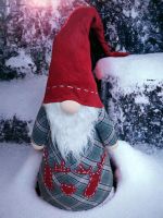 Weihnachtsmannwichtel Deko Figur 80 cm Sachsen - Taucha Vorschau