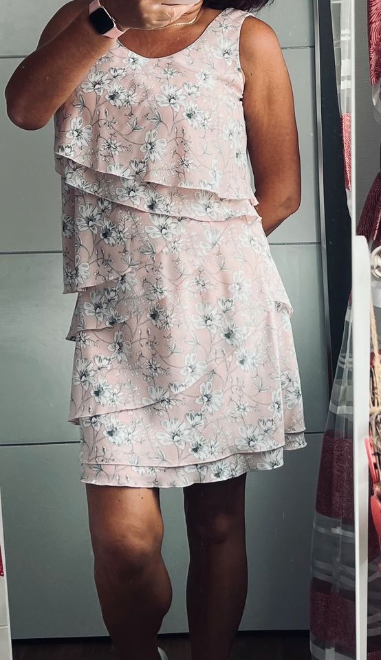 Hochwertige Kleid von TAIFUN 38/M Rosa Neu 110€ gekostet in Damme