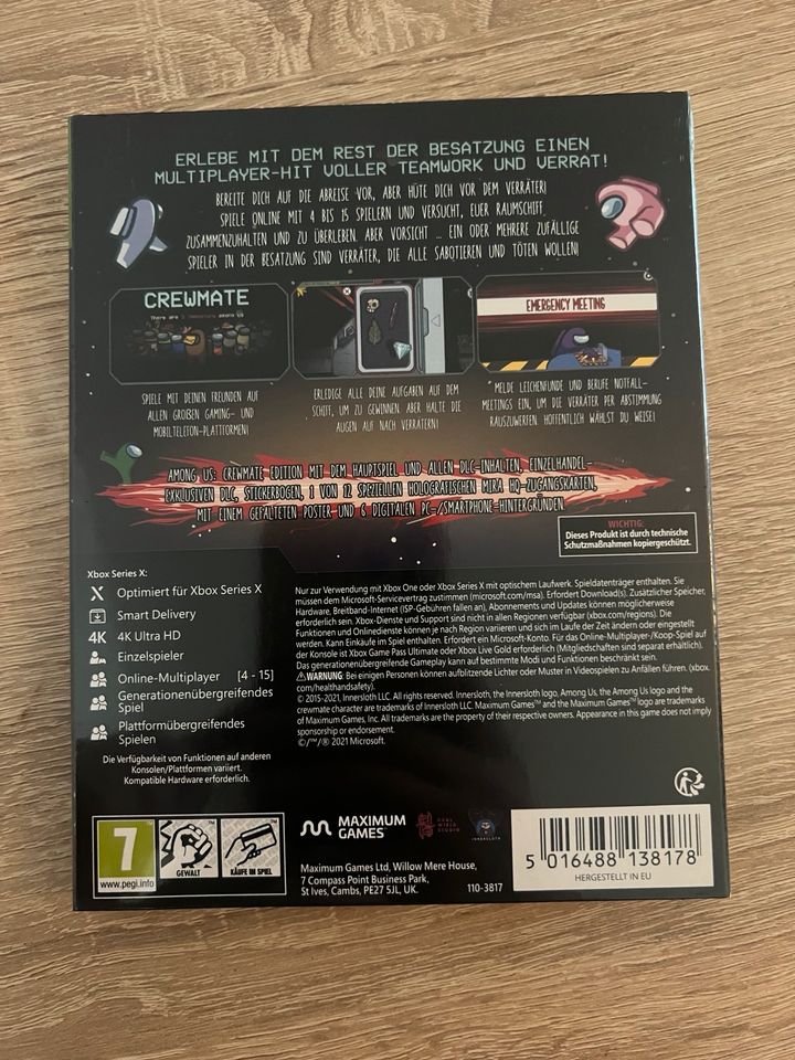 Among Us Xbox Series X Neu und OVP Sealed in Kulmbach