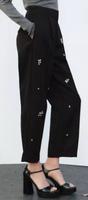 Hose mit Schmucksteinen/Schwarz/Gr.XS/ Zara/Neu/Elegant Berlin - Schöneberg Vorschau