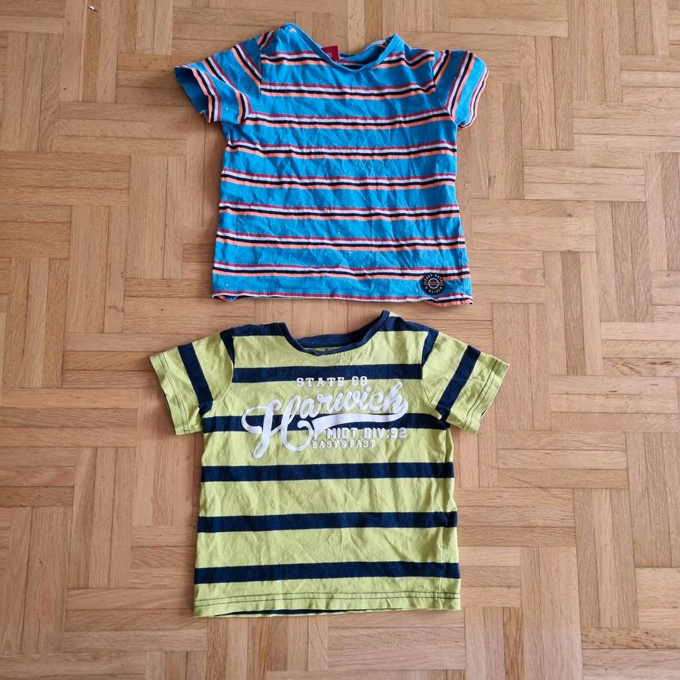 2 x T-Shirts 98 C&A S'Oliver in Kleinmachnow