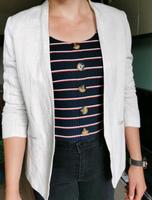 Blazer in beige - Größe M/L Thüringen - Weida Vorschau