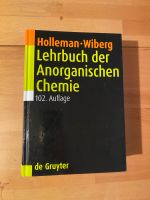 Lehrbuch der Anorganische Chemie, Holleman u Wiberg, 102. Auflage Hannover - Misburg-Anderten Vorschau