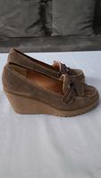 Heine BC Keilpumps Wildleder braun Gr. 40 Hessen - Taunusstein Vorschau