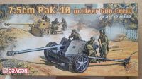 Modellbausatz 1/35  7,5 cm Pak 40 mit Bedienung Heer Hessen - Mücke Vorschau