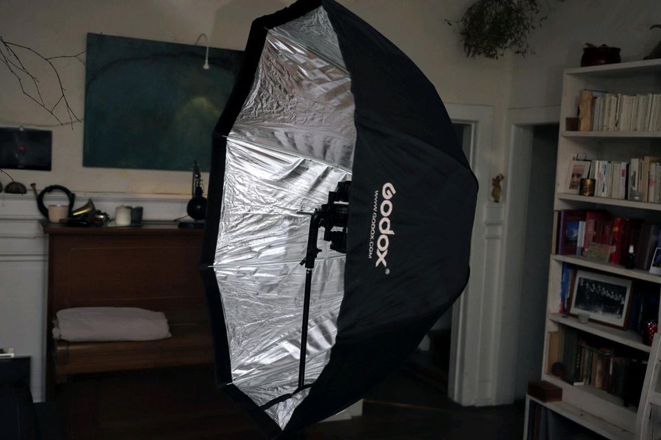 Godox Octabox Softbox Lichtformer 120cm Schirm für 4 Blitzgeräte in Lehrte