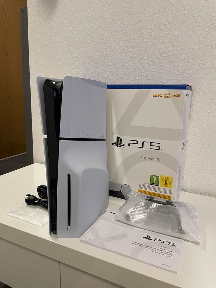 PS5 Disk Slim Version|wie NEU|GARANTIE|Playstation5|Anlieferung✅ in Viersen