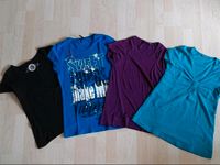 4x T-Shirt je braun blau berry petrol Gr. S - L Baden-Württemberg - Friedrichshafen Vorschau