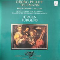 Georg Telemann-Drei Kantaten/Cantatas/Jürgen Jürgens LP Saarbrücken-West - Klarenthal Vorschau