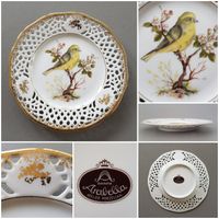 Bavaria Arabella Atelier Porzellan Durchbruch Teller Motiv Vogel Niedersachsen - Oldenburg Vorschau