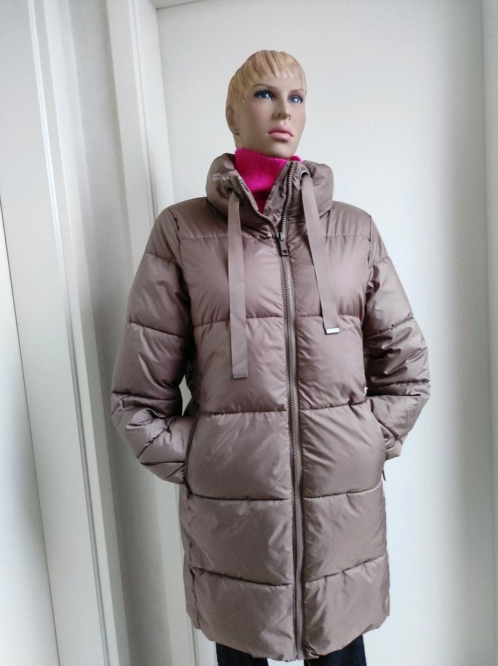 Montego Stepp- Mantel Jacke Gr. 42 XL walnuss-braun in Ahaus