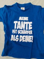 T-Shirt Gr.80 Meine Tante ist schärfer als Deine! Nordrhein-Westfalen - Gelsenkirchen Vorschau