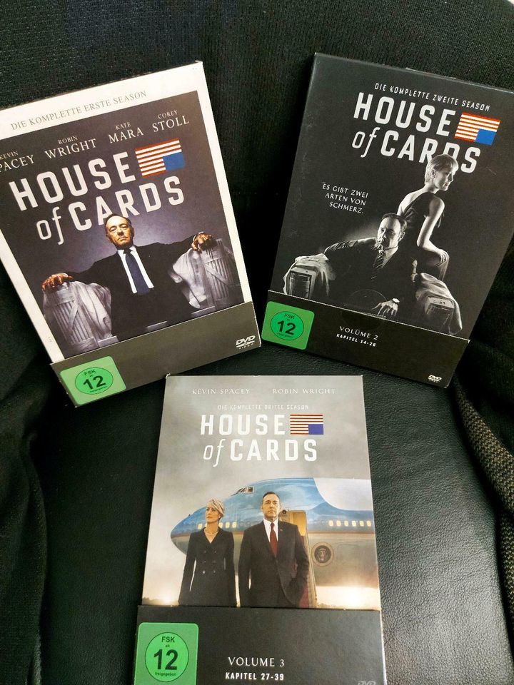 House of Cards Staffel 1-3 DVD in Kiel