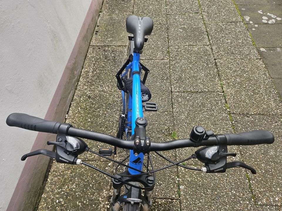 Fahrrad BULLS Wildcross Street He28 blau Rh58cm Diam in Dinslaken