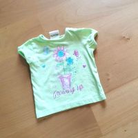 Wie neu, T-Shirt Topomini, hellgrün, "growing up", Blumen Schleswig-Holstein - Plön  Vorschau