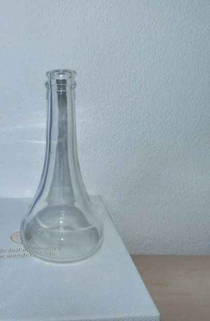 Strehla Vase Keramik beige Flasche blau Vase Glas Blumenvase Maß in Dettingen an der Iller