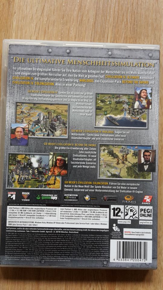 XBOX 360 Oblivion PC Civilization IV in Veitsbronn