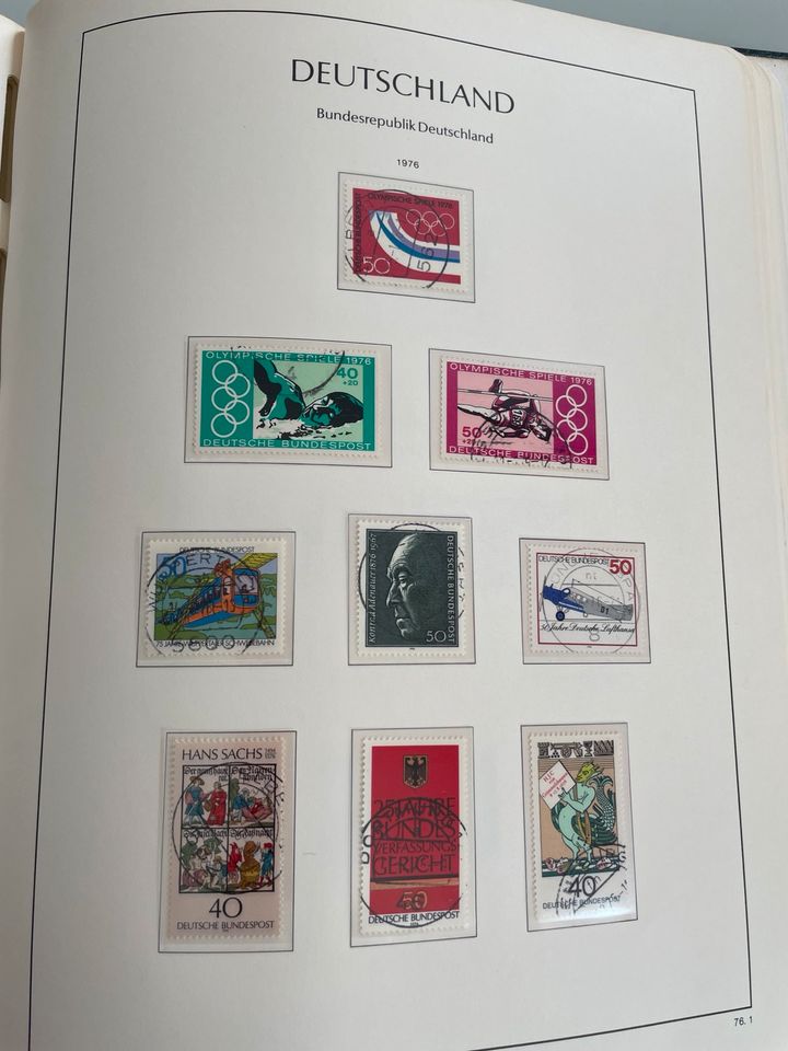 Briefmarkensammlung Bundesrepublik Deutschland 1949-1980 gestemp in Willich