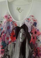 Besonderes T-Shirt „Hippie“  Gr.58/60  Ulla Popken Bayern - Stein Vorschau