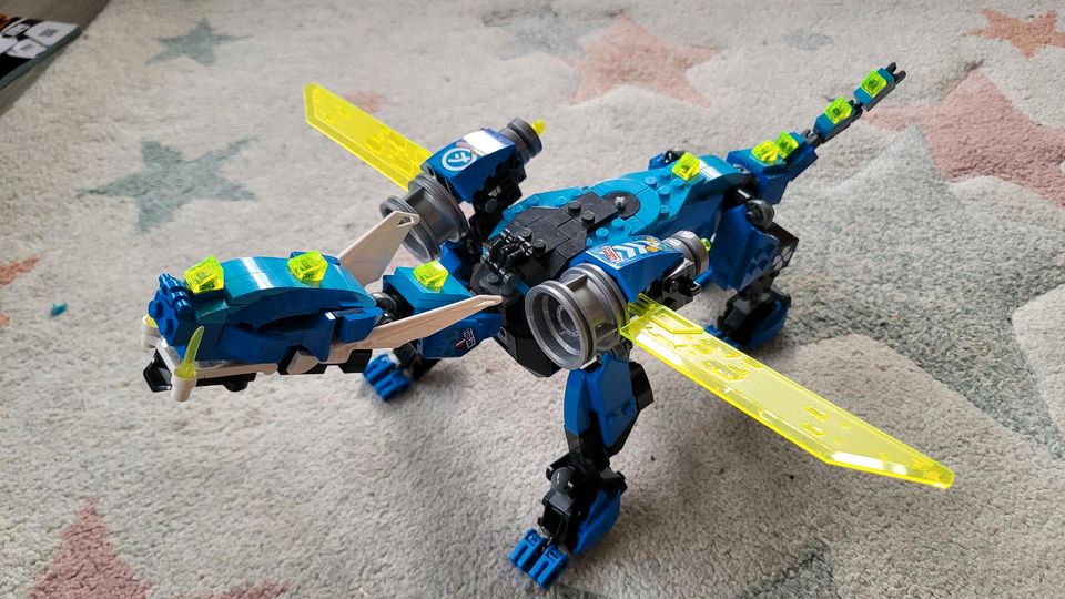 Lego 71711 ninjago Jays Cyber-Drache Mech in Strullendorf