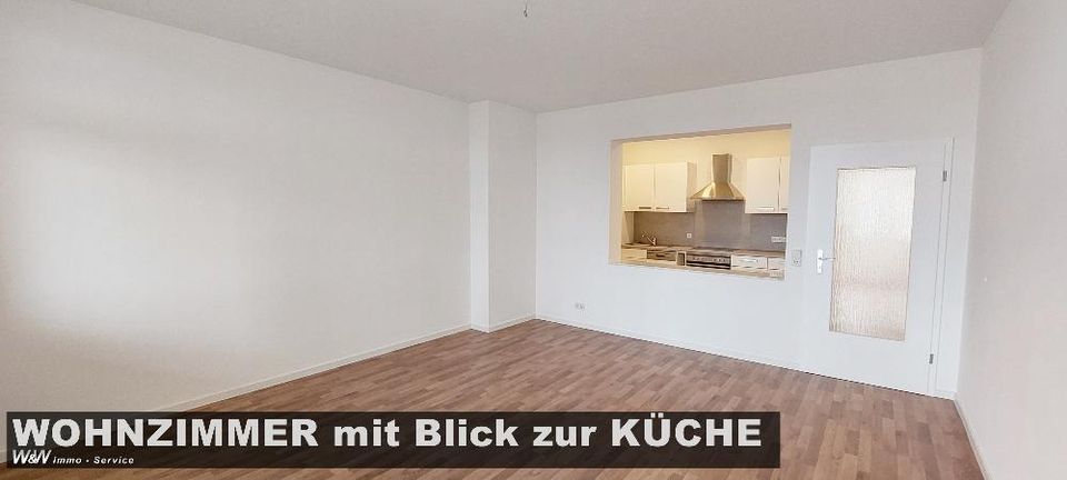 Komplett sanierte 2-Zimmer Wohnung, Terrasse und neue Einbaküche in Zwickau