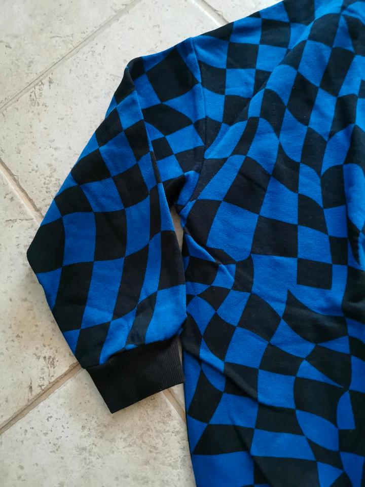 Sweatshirt Pulli H&M blau schwarz in Gr. 146 152 für 4,00€ in Frohburg