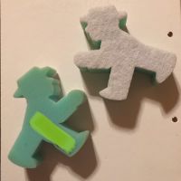 DDR Ampelmännchen Schwamm Rubbel / Peeling Schwämme Brandenburg - Strausberg Vorschau