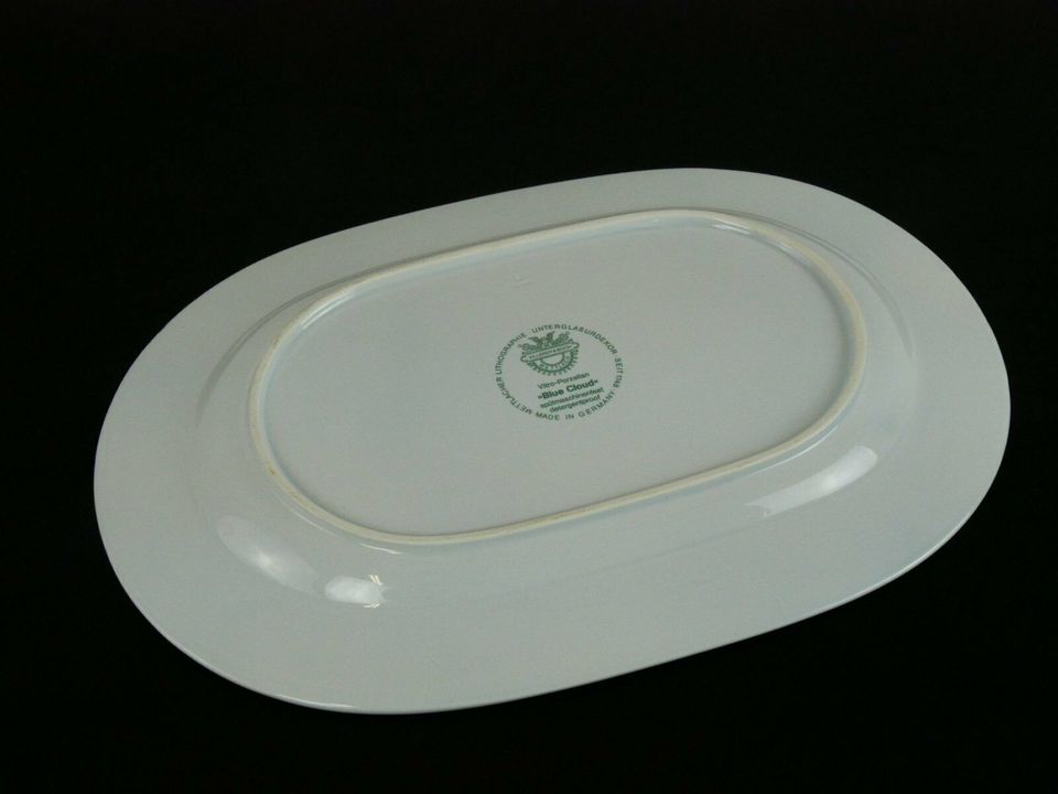 Villeroy & Boch - Blue Cloud - Servierplatte/Kuchenplatte - Oval in Hiltrup