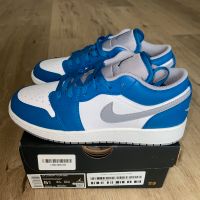 Air Jordan 1 Low EU38 True Blue Cement Grey | Nike Sneaker Neu DS Dortmund - Hörde Vorschau