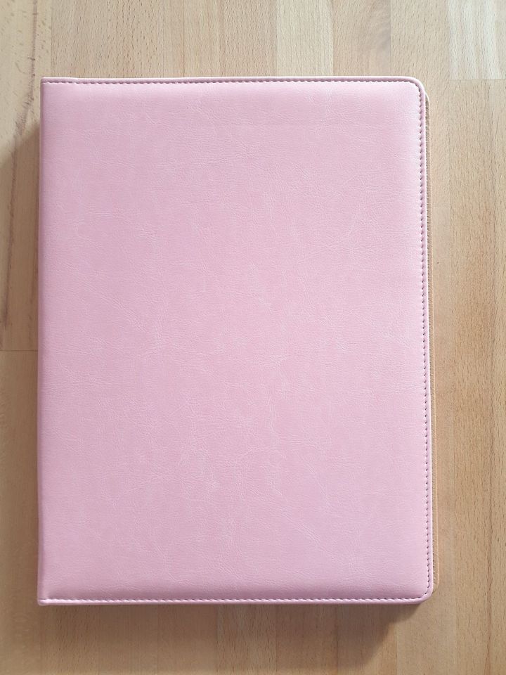 Klemmbrett-Ordner für Lebenslauf DIN A4 Portfolio Padfolio rosa in St. Wendel