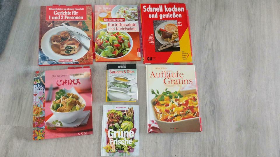 Kochbücher Tupper Gerichte Essen Aufläufe Chinesisch Weight Watch in Delmenhorst