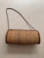 Vintage Strohtasche Handtasche Baguette Sendling - Obersendling Vorschau