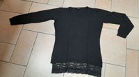 Damen Pullover mit Spitzenrand schwarz Größe M Nordrhein-Westfalen - Beckum Vorschau