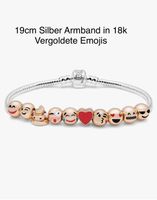 Armband Bracelet mit 10 Emojis Charms 18k vergoldet NEU Schleswig-Holstein - Oststeinbek Vorschau