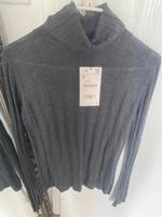 Zara Rollkragenpullover grau dünn S neu mit Etikett Nordrhein-Westfalen - Solingen Vorschau