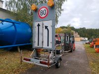 Verkehrsleitanhänger Vorwarnen Sicherungsanhänger Sachsen - Pulsnitz Vorschau