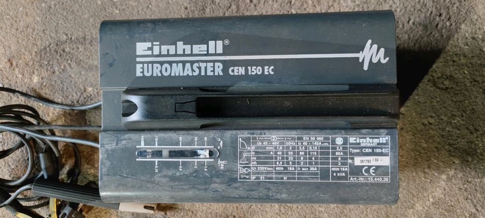 Einhell Elektrodenschweißgerät Euromaster CEN 150 EC in Kodersdorf