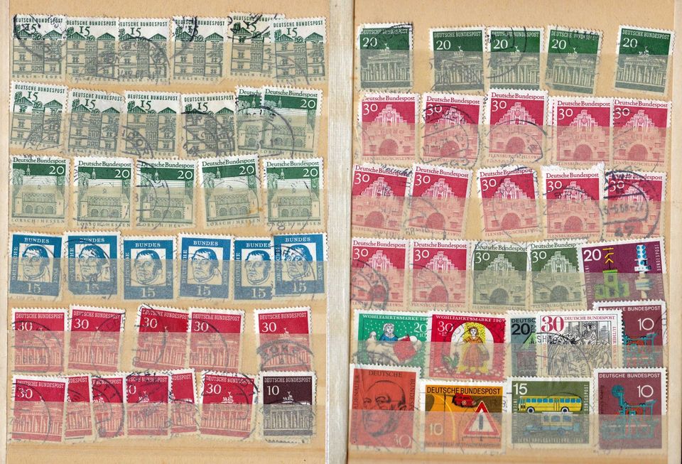 Briefmarkensammlung von 1960-70 in Salzkotten