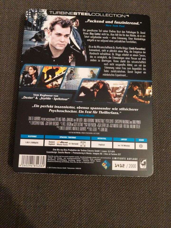 Unforgettable - Steelbook - Bluray - Turbine in Leipzig