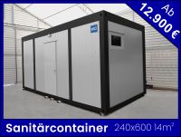 Behinderten WC | Sanitärcontainer | Bürocontainer | Baucontainer | WC Container | Toilettencontainer | Behindertentoilette | TEILWEISE SOFORT VERFÜGBAR 240x600 Bremen-Mitte - Bahnhofsvorstadt  Vorschau