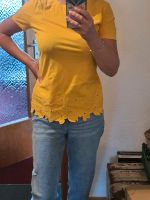 Neu m Etik. Orsay T-Shirt gelb Loch S 36 croched bw h&m zara top Baden-Württemberg - Reutlingen Vorschau