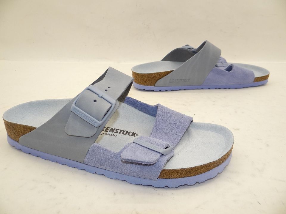 Birkenstock ARIZONA SPLIT Sandalen Dusty Blue Hausschuhe NEU 42 in Stadtallendorf