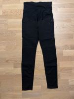 Umstands-Jeans von H&M im Biker Style in schwarz, Gr. 40 München - Thalk.Obersendl.-Forsten-Fürstenr.-Solln Vorschau