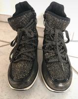 Tamaris Stiefelette schwarz gold, wie NEU, Gr. 37 Bayern - Pocking Vorschau