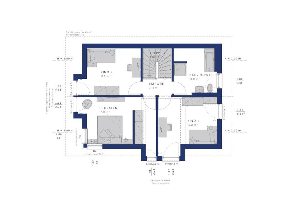 Bestpreisgarantie bei Bien-Zenker - Grundstück mit Bien-Zenker Einfamilien Haus EVO122 in Herrischried