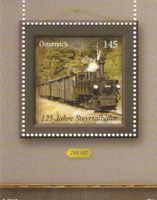Österreich Block 82 Eisenbahn Dampflokomotive - Steyrtalbahn Lok Nordrhein-Westfalen - Kamen Vorschau