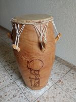 Afrikanische Trommel „Kpanlogo“ aus Ghana, drum handmade Stuttgart - Zuffenhausen Vorschau