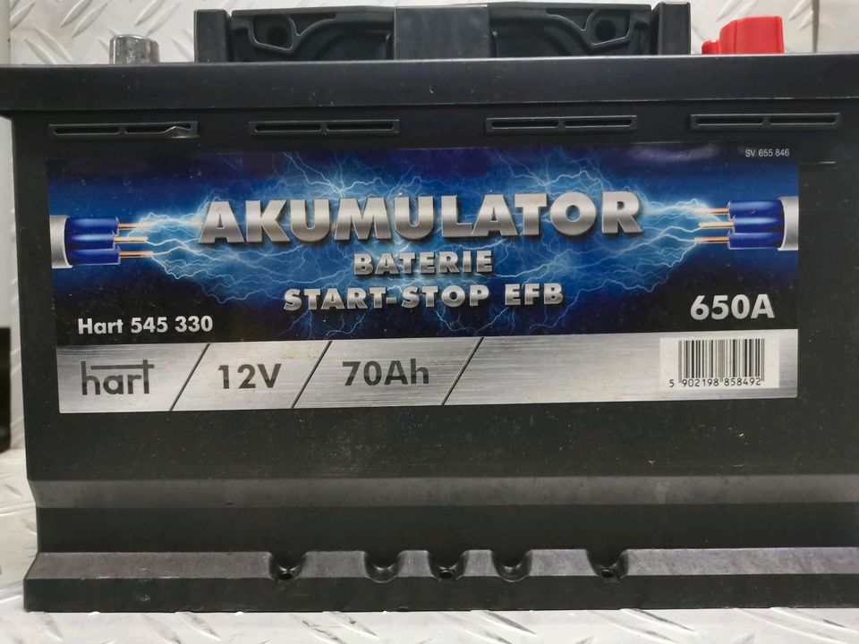 Starterbatterie Start / Stop 12 V / 70AH 650 A in Hagen