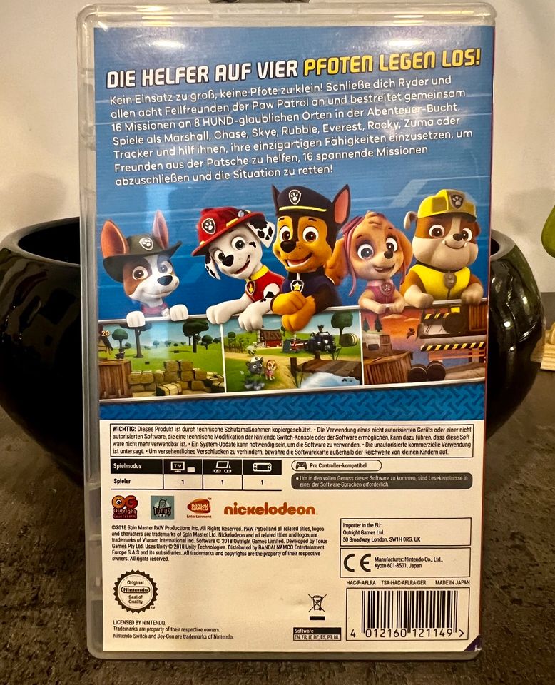 Paw Patrol im Einsatz Nintendo Switch Spiel TOP in Bochum